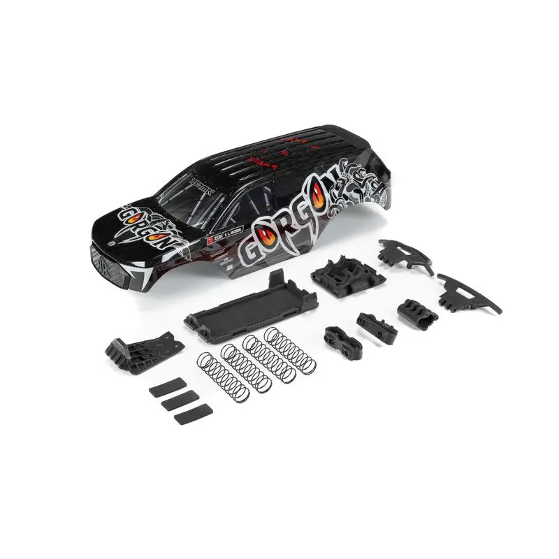 Arrma Gorgon Painted Decaled Body Set, Gun Metal (Ara402353) 1