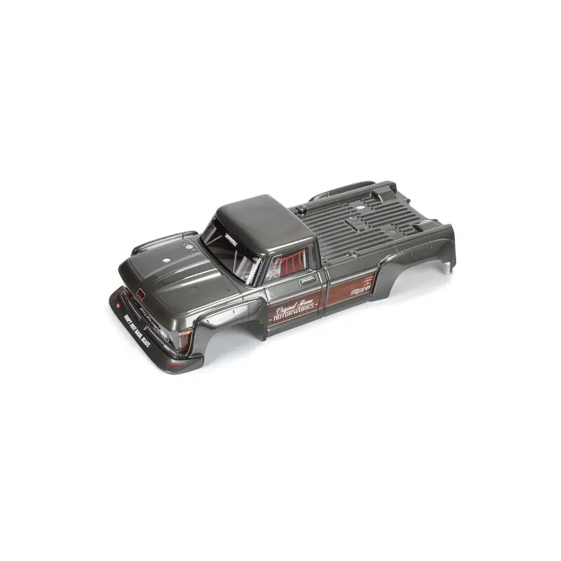 Arrma Painted Decaled Trimmed Body, Gunmetal: Outcast 4X4 (Ara402360) 1