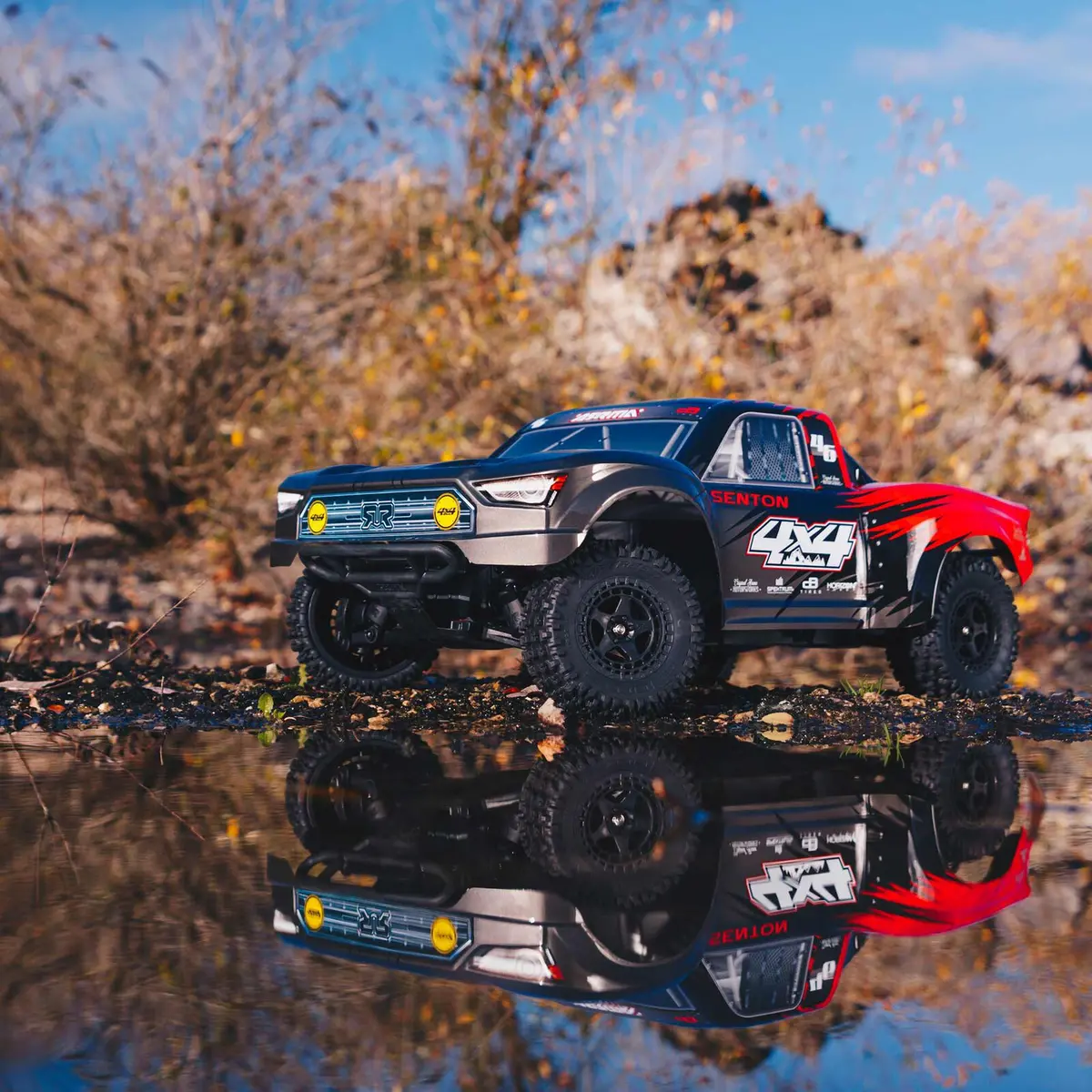 Arrma 1/10 Senton Mega 550 Brushed 4Wd Short Course Truck Rtr (Ara4203v3) 1
