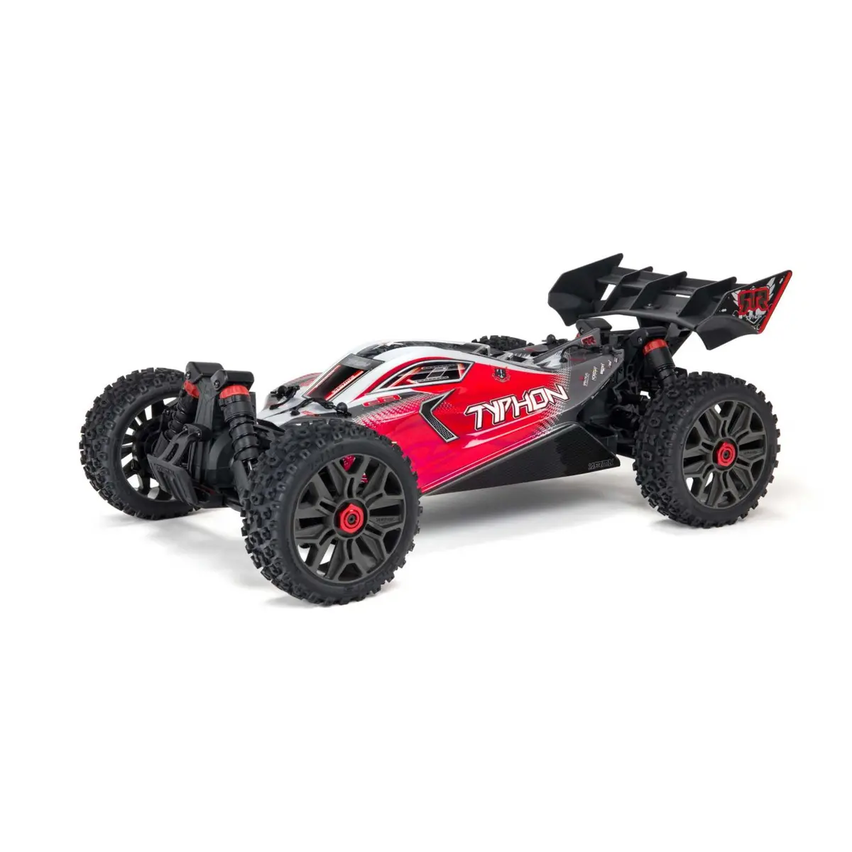 Arrma 1/8 Typhon 4X4 V3 3S Blx Brushless Buggy Rtr, Red (Ara4306v3b) 1
