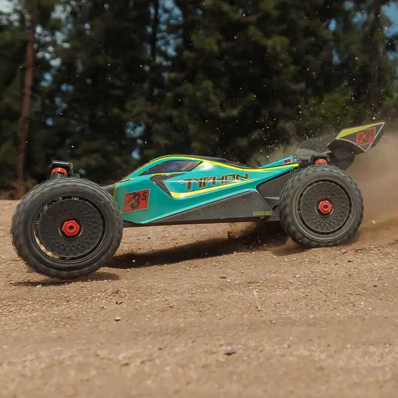 Arrma: 1/8 Typhon 223S Blx Brushless 4X4 Buggy Rtr With Dsc, Green (Ara4306v4) 1