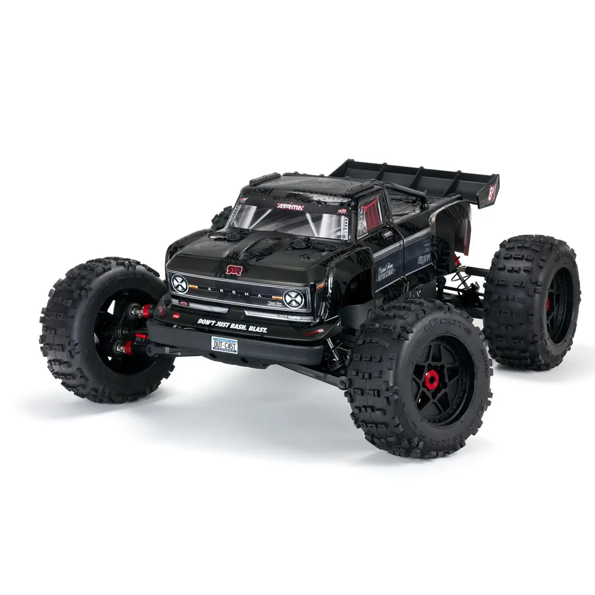 Arrma 1/5 Outcast 4Wd Extreme Bash Roller Stunt Truck, Black (Ara5210) 1