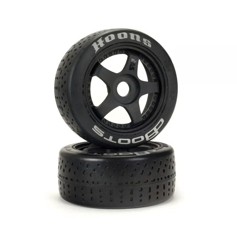 Arrma Dboots Hoons 42/100 2.9 Pre-Mounted Belted Tires, Silver, 17Mm Hex, 5-Spoke (2) (Ara550070) 1
