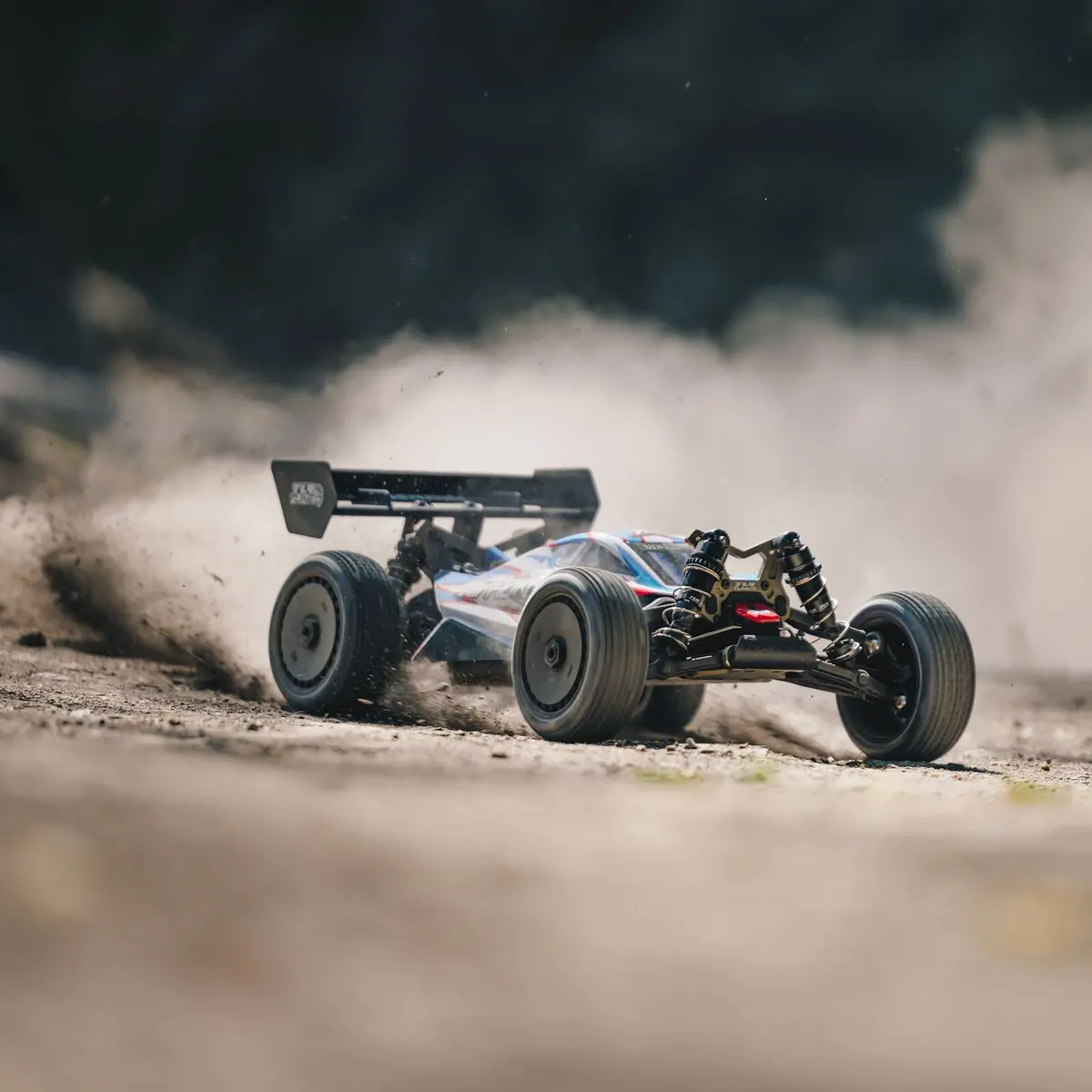 Arrma 1/8 Tlr Tuned Typhon 6S 4Wd Blx Buggy Rtr, Red/Blue (Ara8406) 1
