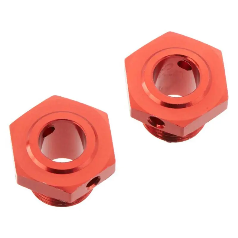 Arrma (Ar310447) Wheel Hex Aluminum 17Mm (13.6Mm Thick) Red (2) (Arac9413) 1