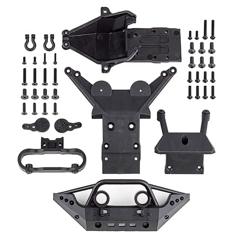 Team Associated Skid Plates Set: Rival Mt10 (Asc25801) 1