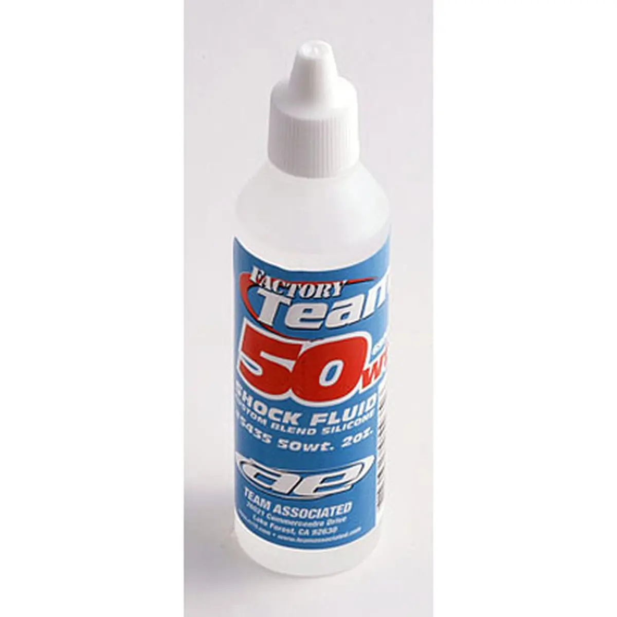 Team Associated Factory Team Silicone Shock Fluid, 50Wt (640 Cst) 2Oz (Asc5435) 1