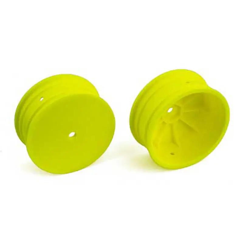 Team Associated 1/10 12Mm Front Wheels 2.2, Yellow (2): B64, B64d (Asc92096) 1