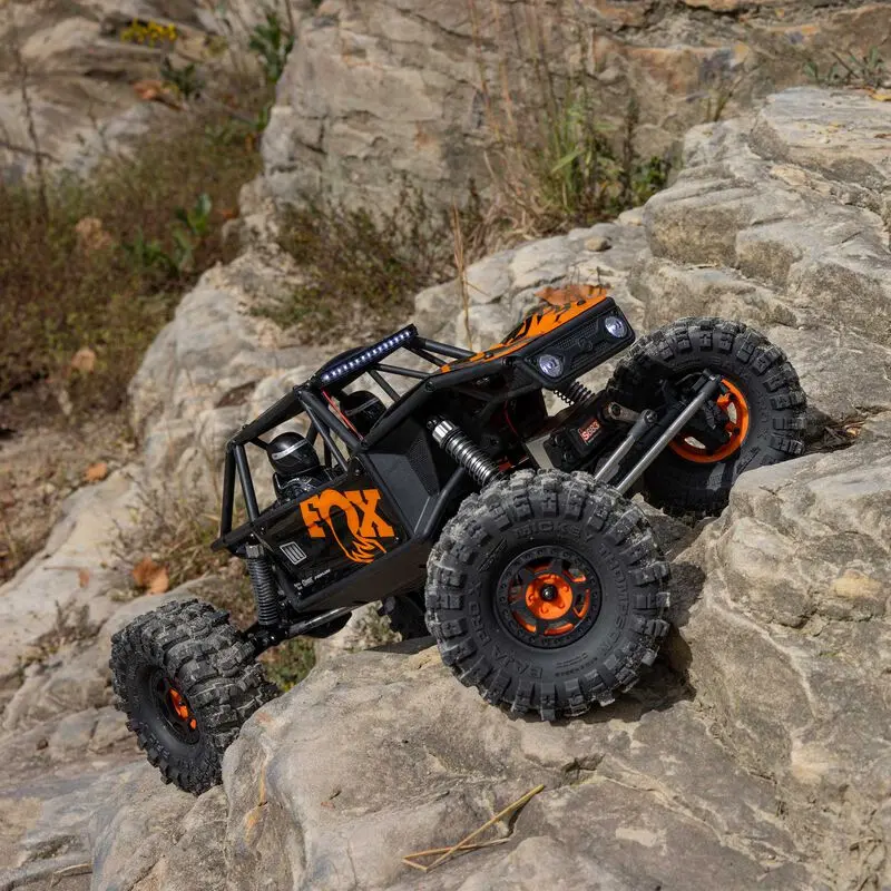 Axial 1/10 Utb10 Capra 1.9 4Ws 4X4 Unlimited Trail Buggy Brushed Rtr, Orange 2S/3S Compatible 4X4 Brushed (Axi-1543T1) 1