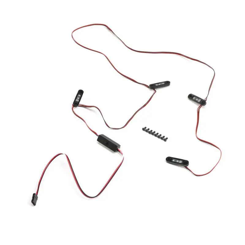 Axial Multi-Color Led Rock Lights With Controller: Scx10 Iii (Axi13001) 1