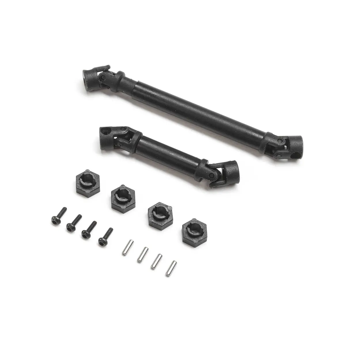 Axial Driveshaft Set, Short & X-Long: Scx24 (Axi202000) 1