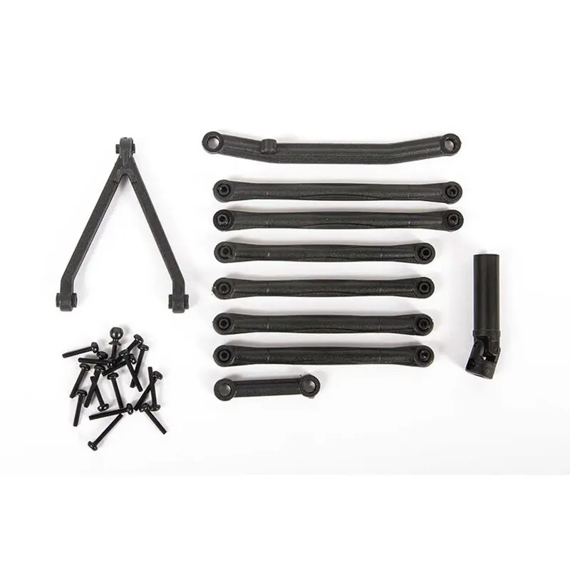 Axial Suspension Links Long Wheel Base, 133.7Mm: Scx24 (Axi204000) 1