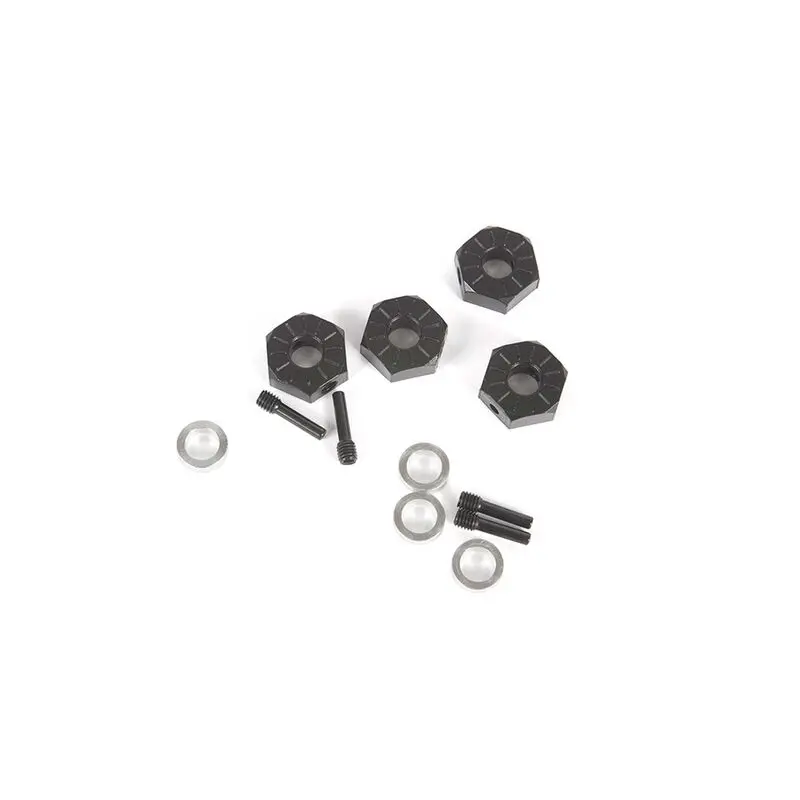 Axial 12Mm Hex Screw Shaft & Spacer (4): Capra 1.9 Utb (Axi232018) 1