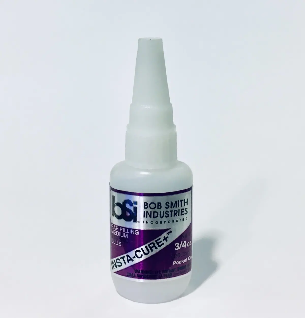 Bob Smith Insta-Cure+ Pocket Ca Glue 3/4 Oz (Bsi-133) 1