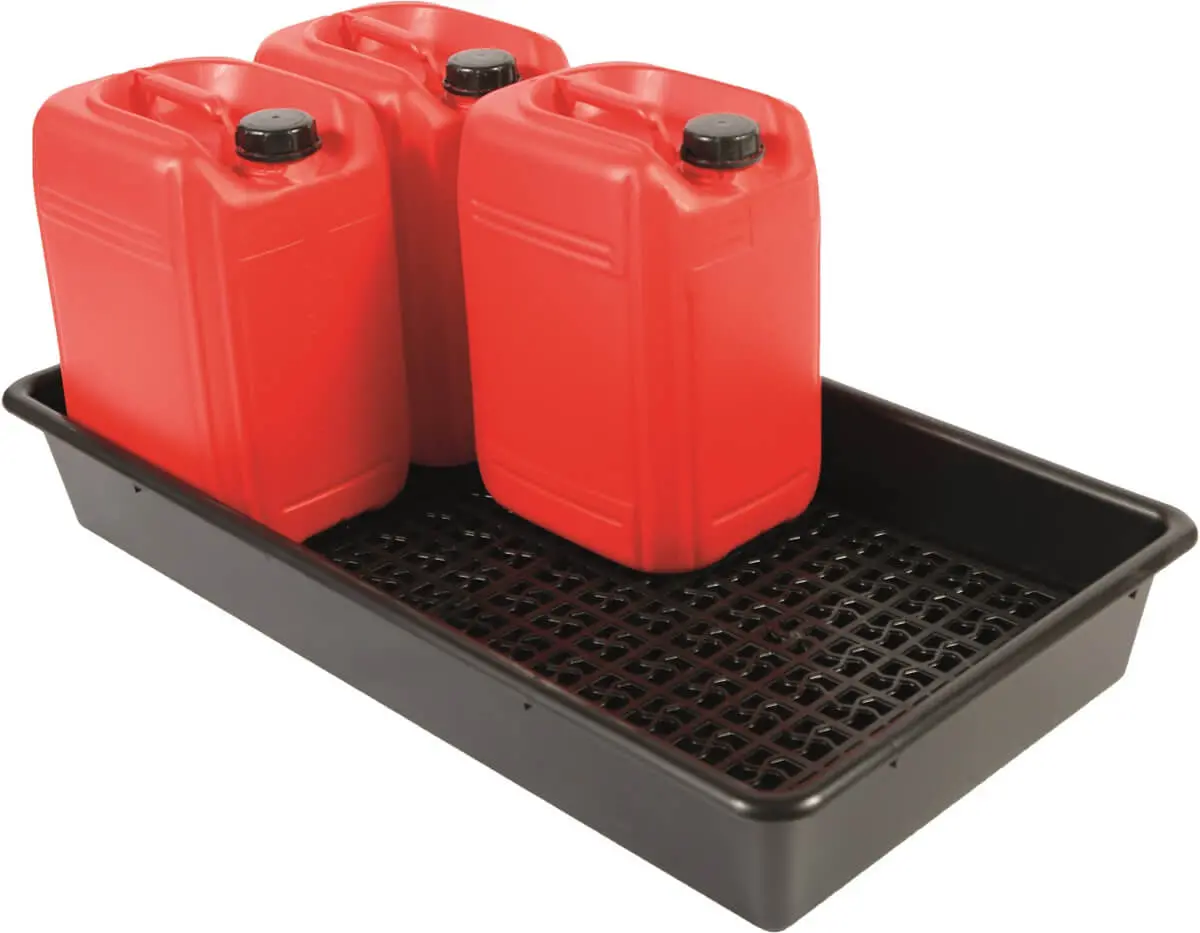 54Ltr Oil And Chemical Spill Tray (6 X 25L Drum) - Up To 200Kg 1
