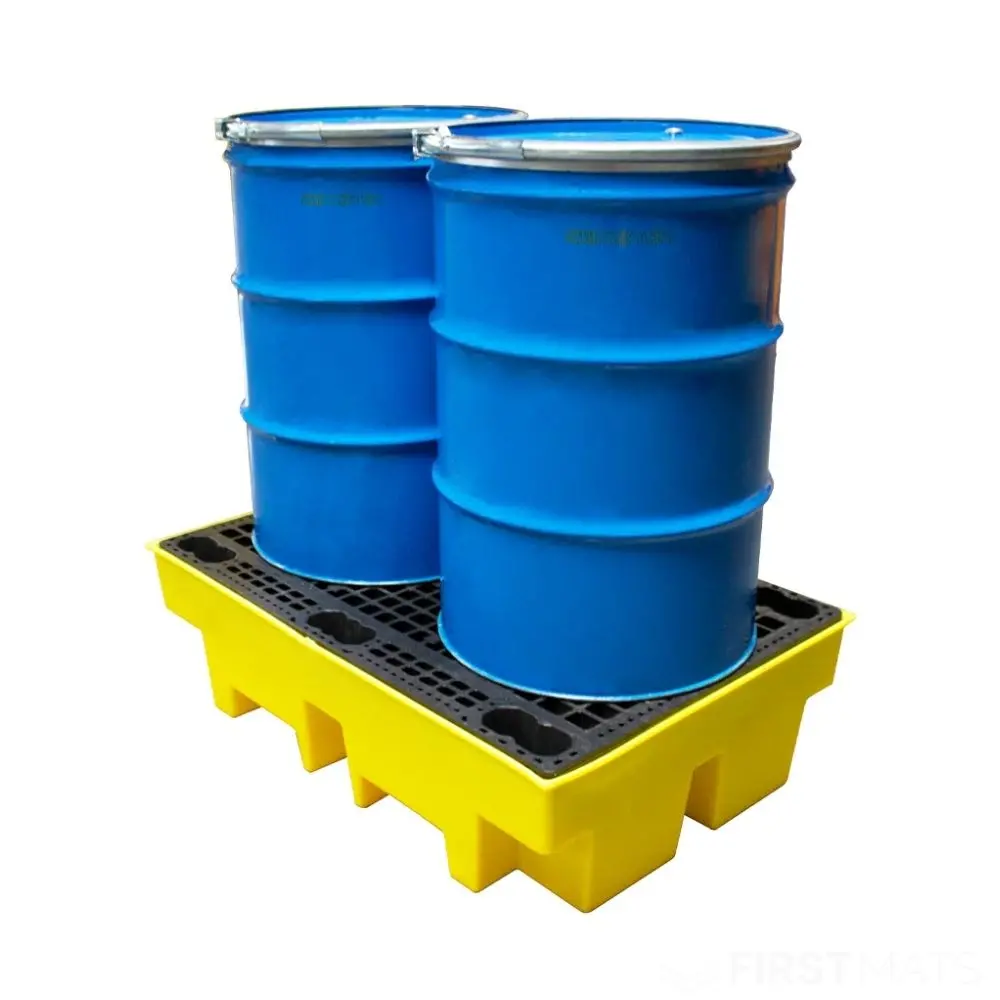 Bunded Spill Pallet For 2 X 205Ltr Drums 1