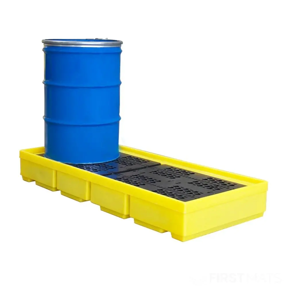 Bunded Spill Pallet For 3 X 205Ltr Drums 1