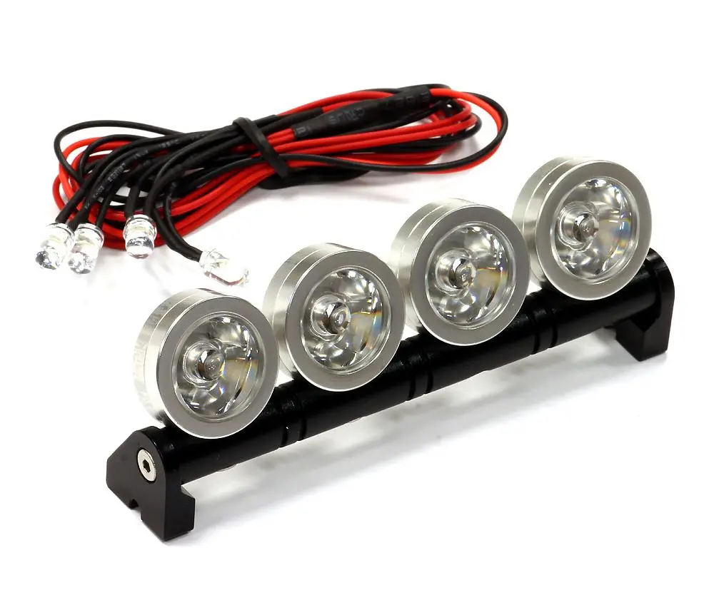 Integy Roof Top Angle Adjustable Spot Led Light Set For 1/10 And 1/8 Size (C23220) 1