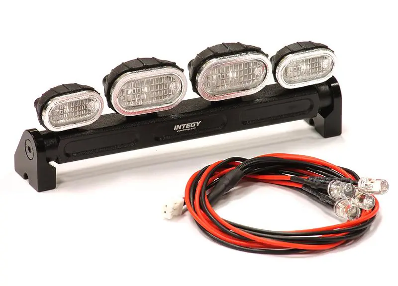 Integy Realistic Roof Top Spot Light Set (4) Led White W/ Adj. Housing (C24144black) 1