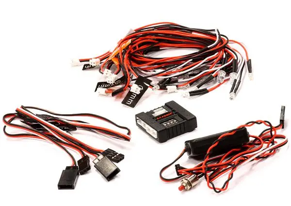 Integy Realistic Lighting System W/ Flash Mode For 1/10 & 1/8 Vehicles By G.T. Power (C24686) 1
