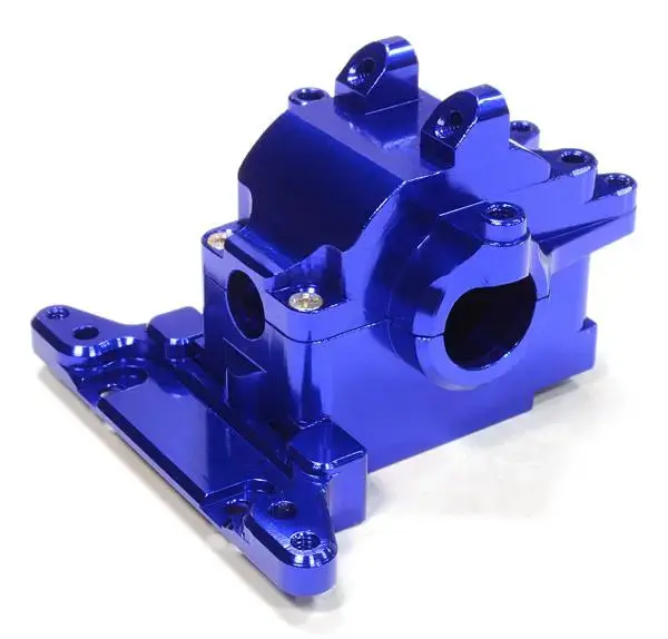 Integy Billet Machined Gear Box For Traxxas Latrax Rally 1/18 Scale (C25956blue) 1