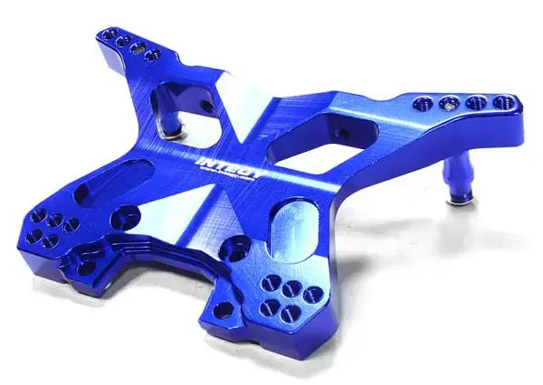 Integy Billet Machined Rear Shock Tower For Traxxas 1/10 Slash 4X4 (C26399blue) 1