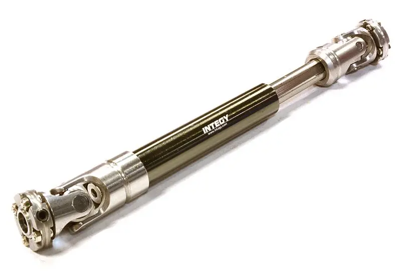 Integy Machined Universal Drive Shaft 105-130Mm For Custom 1/14 Semi-Tractor Truck (C26436gun) 1