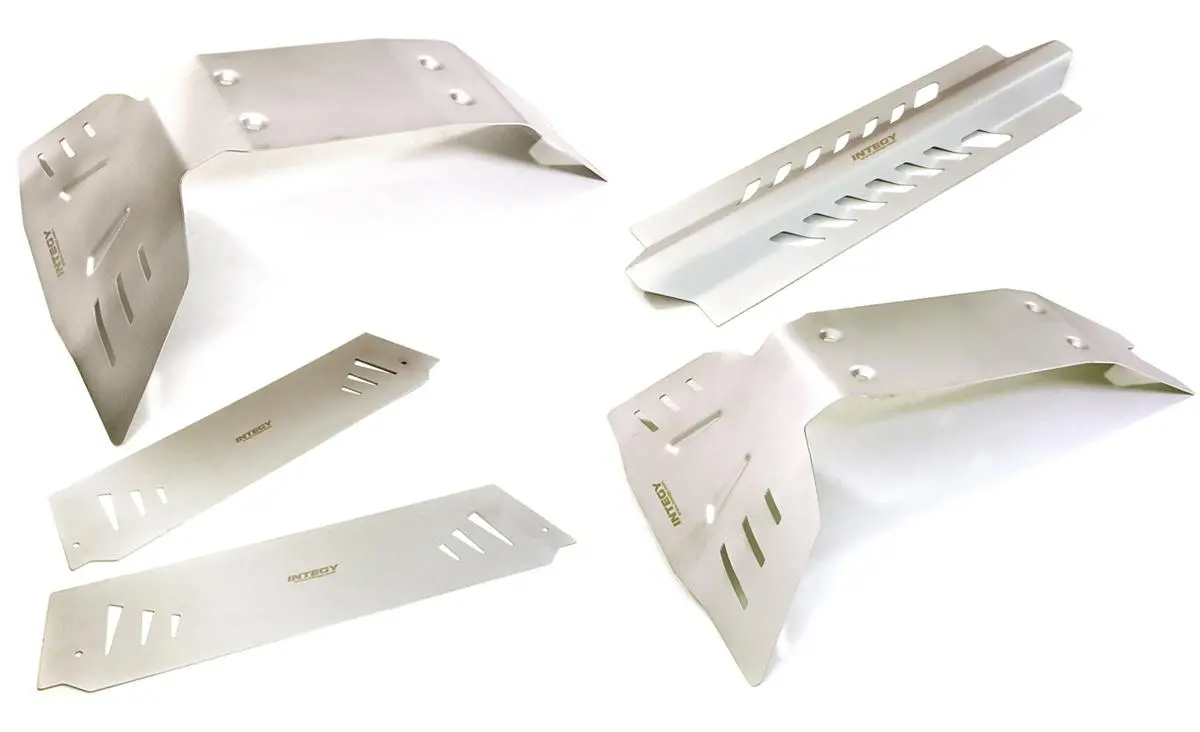 Integy Stainless Steel Complete Skid Plate Kit For Traxxas X-Maxx 4X4 (C27049) 1