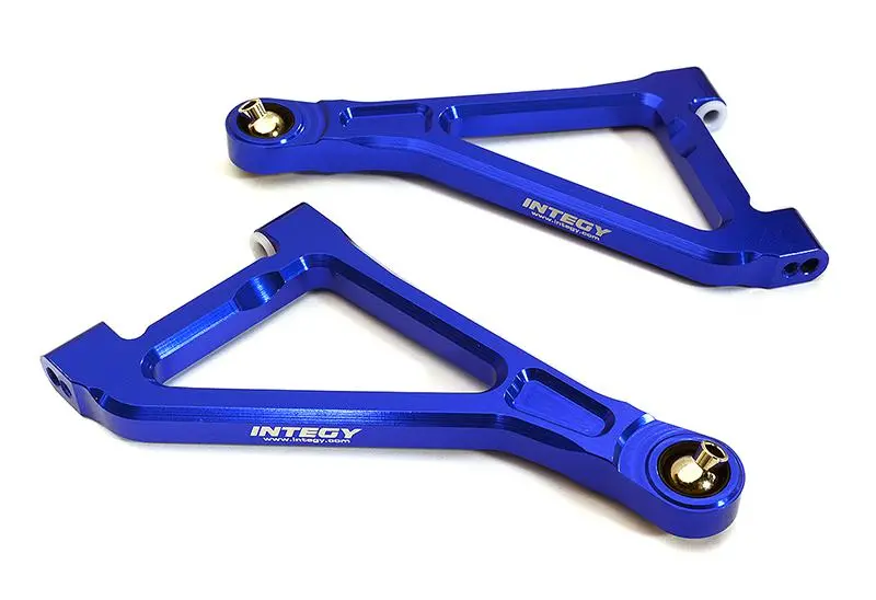 Integy Billet Machined Front Upper Arms For Traxxas 1/7 Unlimited Desert Racer (C28561blue) 1