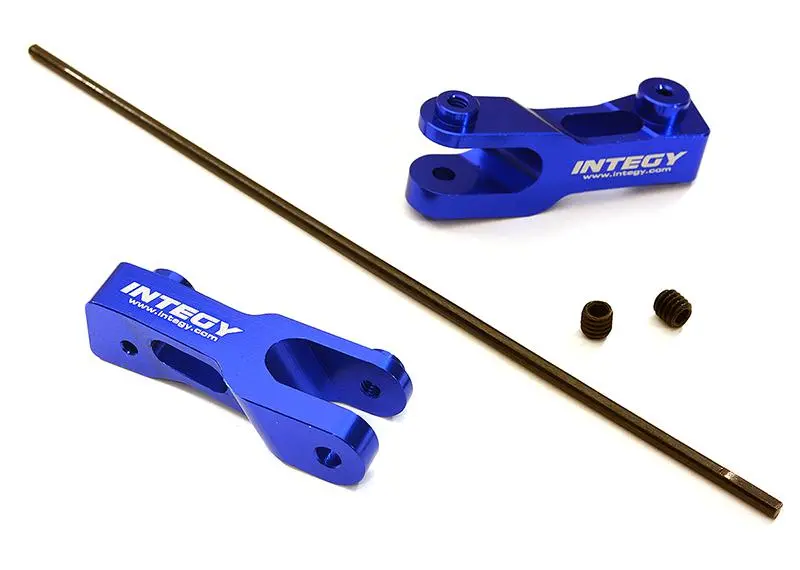 Integy Front Anti-Roll Sway Bar Set For Traxxas 1/7 Unlimited Desert Racer (C28563blue) 1