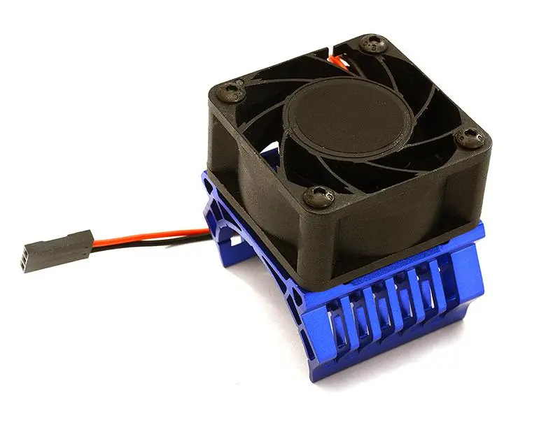 Integy 36Mm Motor Heatsink+40X40mm Cooling Fan 17K Rpm (C28600blue) 1