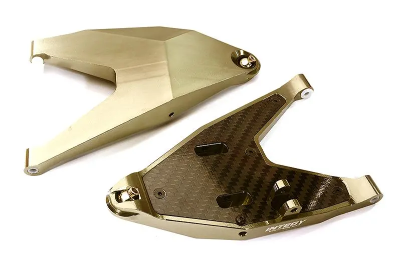 Integy Machined Front Lower Suspension Arms For Traxxas 1/7 Unlimited Desert Racer (C28607grey) 1