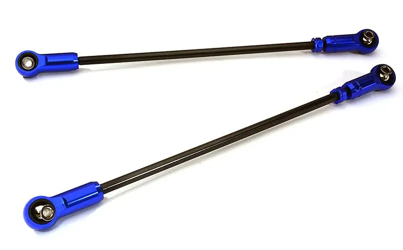 Integy Alloy Rear Upper Adjustable Suspension Links For 1/7 Unlimited Desert Racer (C28620blue) 1
