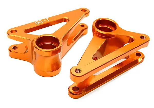Integy Billet Machined Alloy 90T Pro2 Front Rocker Arms For 1/10 E-Revo 2.0 (C28628orange) 1