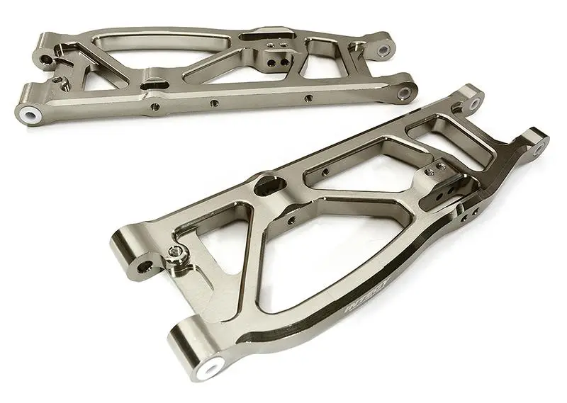 Integy Billet Machined Rear Lower Suspension Arm For Arrma 1/8 Kraton 6S Blx (C28732grey) 1