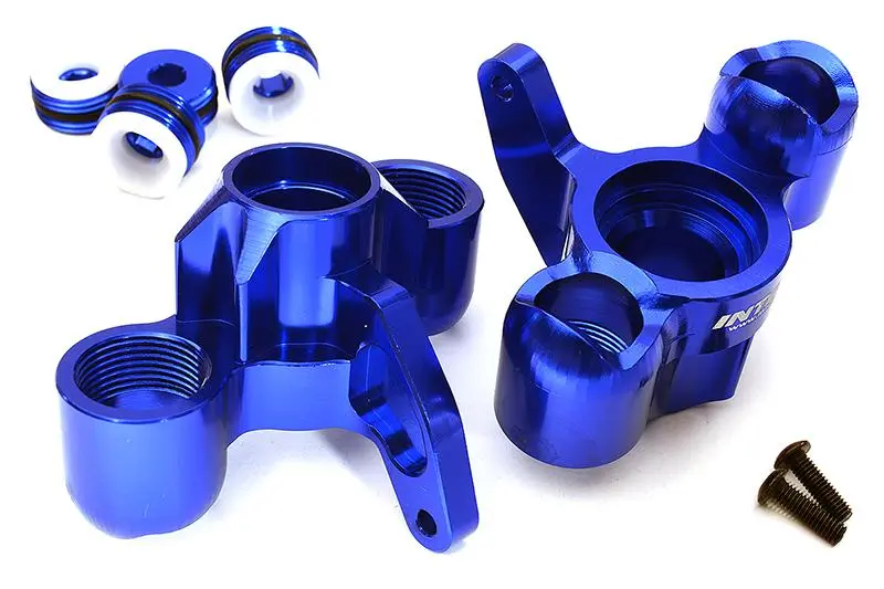 Integy Billet Machined Steering Knuckles For Arrma 1/8 Kraton 6S Blx (C28734blue) 1
