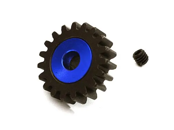 Integy Billet Machined 19T Pinion Gear For Arrma 1/8 Kraton 6S Blx (Mod1) (C28752blue) 1