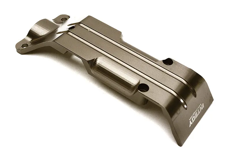 Integy Billet Machined Alloy Rear Skid Plate For Traxxas 1/10 E-Revo 2.0 (C28799grey) 1