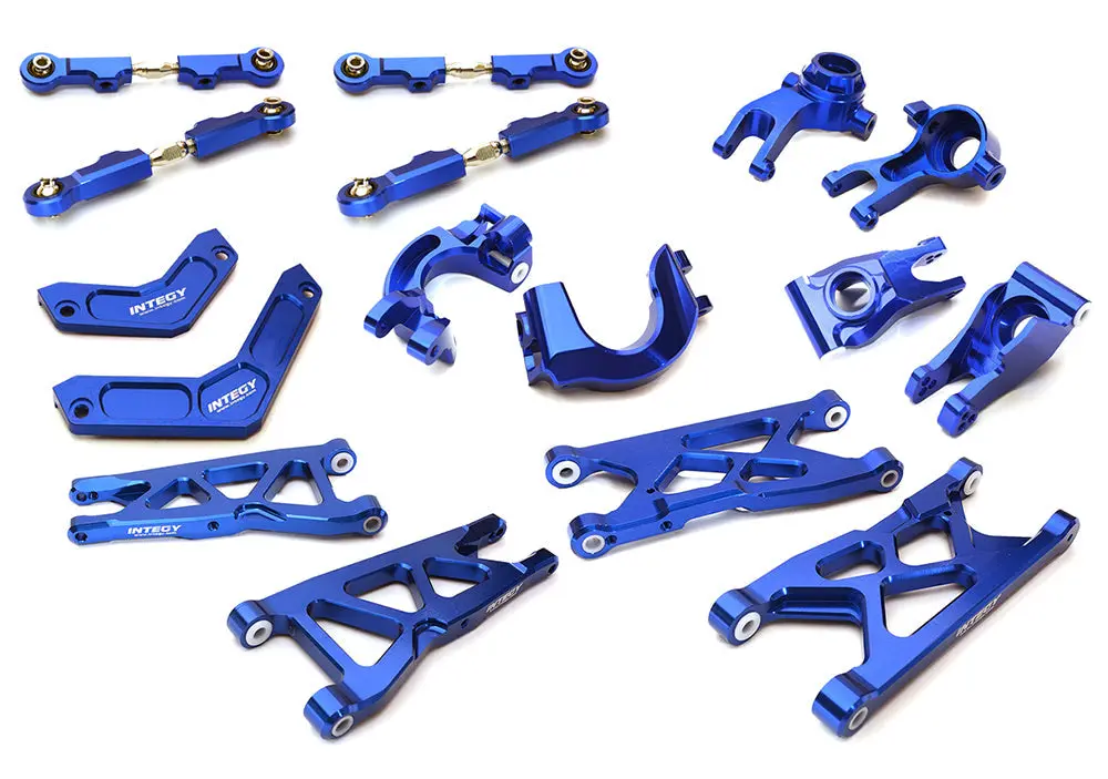 Integy Billet Machined Suspension Kit For Arrma 1/10 Granite 4X4 3S Blx (C28861blue) 1
