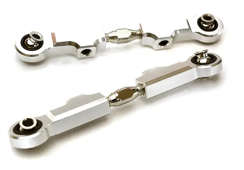Integy Billet Machined Upper Turnbuckle Links For Arrma 1/10 Granite 4X4 3S Blx (C28869silver) 1