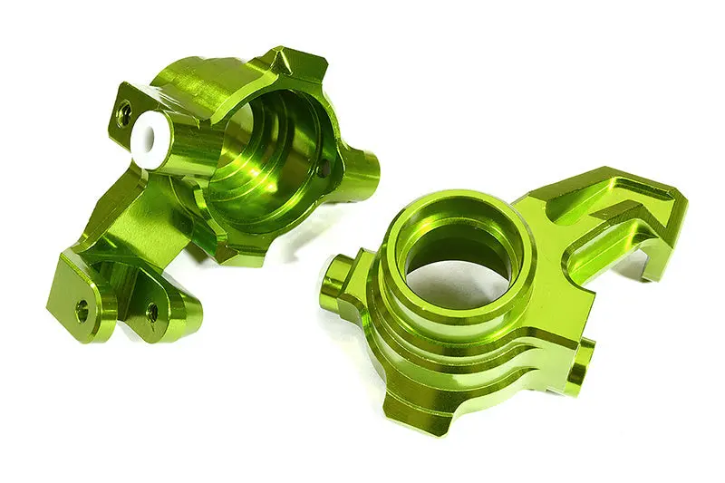 Integy Billet Machined Steering Knuckles For Traxxas 1/10 Maxx 4S (C29372green) 1