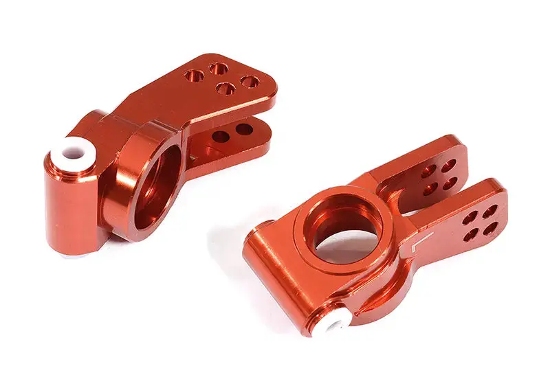 Integy: Billet Machined Rear Hub Carriers For Losi 1/10 Lasernut U4 4Wd Brushless Rtr C31340red 1