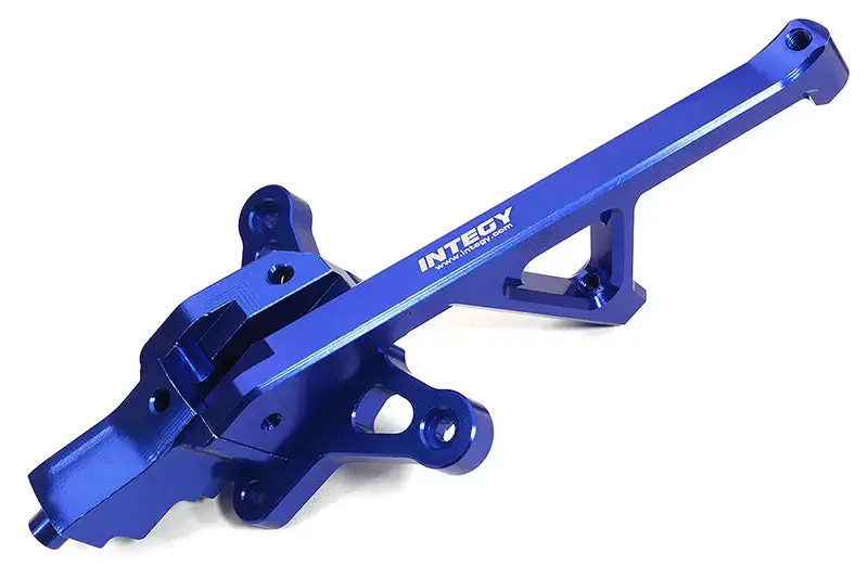 Integy Billet Machined Front Chassis Brace For Traxxas 1/8 Sledge 4Wd (C32564blue) 1