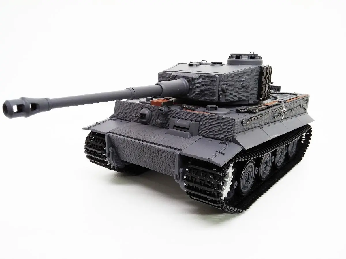Imex Taigen Tiger 1 Late Version (Plastic Version) Airsoft 2.4Ghz Rtr Rc Tank 1/16Th Scale (Tag12022) 1