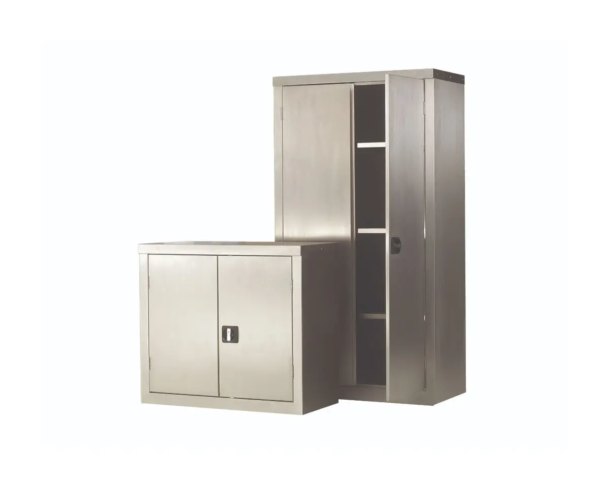 Heavy-Duty Stainless Steel Storage Cupboards 1