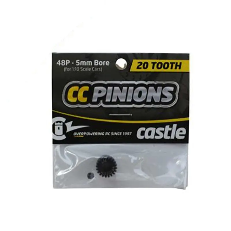 Caslte Creations: Pinion Gear, 20T 48P, 5Mm Shaft (Cse010006539) 1