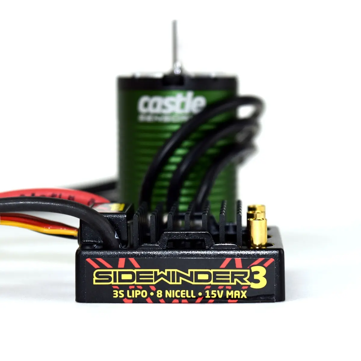 Castle Creations Sidewinder 3 Wp 1/10 Esc/Motor Combo (5700Kv) (Cse010011506) 1