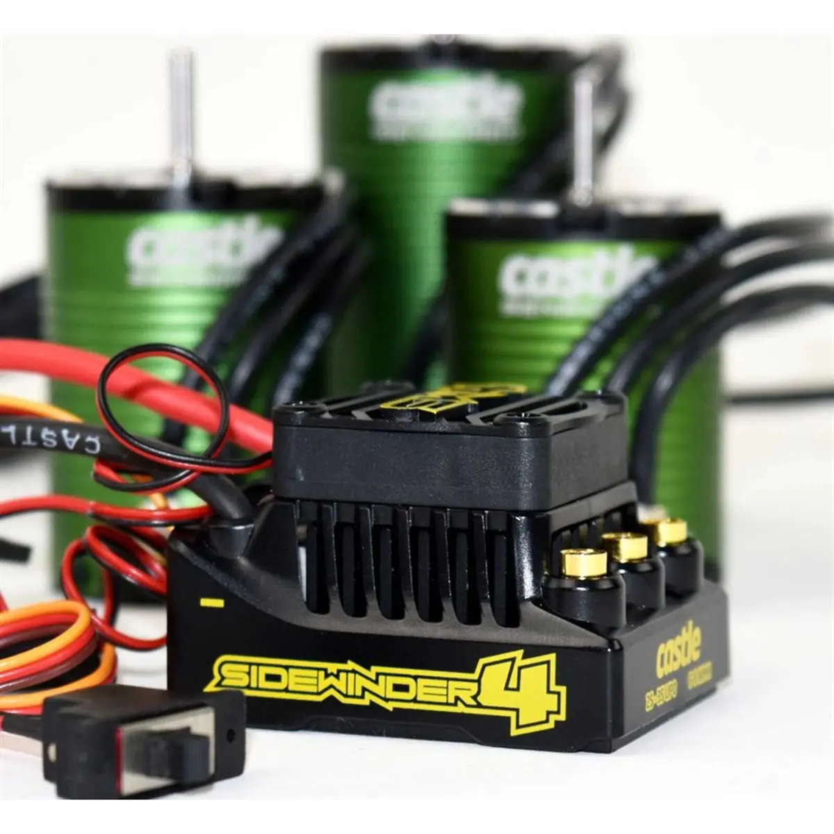 Castle Creations Sw4 12.6V 2A Bec Wp Sl Esc 1415-2400Kv Sensorless Motor (Cse010016407) 1