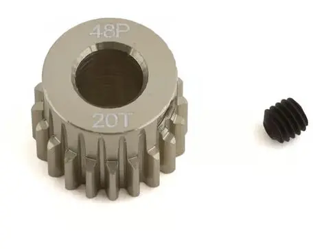 Protek Rc 48P Lightweight Hard Anodized Aluminum Pinion Gear (5.0Mm Bore) (23T) (Ptk-8643) 1