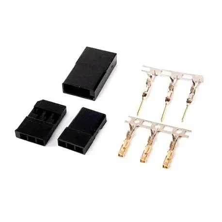 Frc1046: Jr Connector Set - Gold Plated Terminals 1